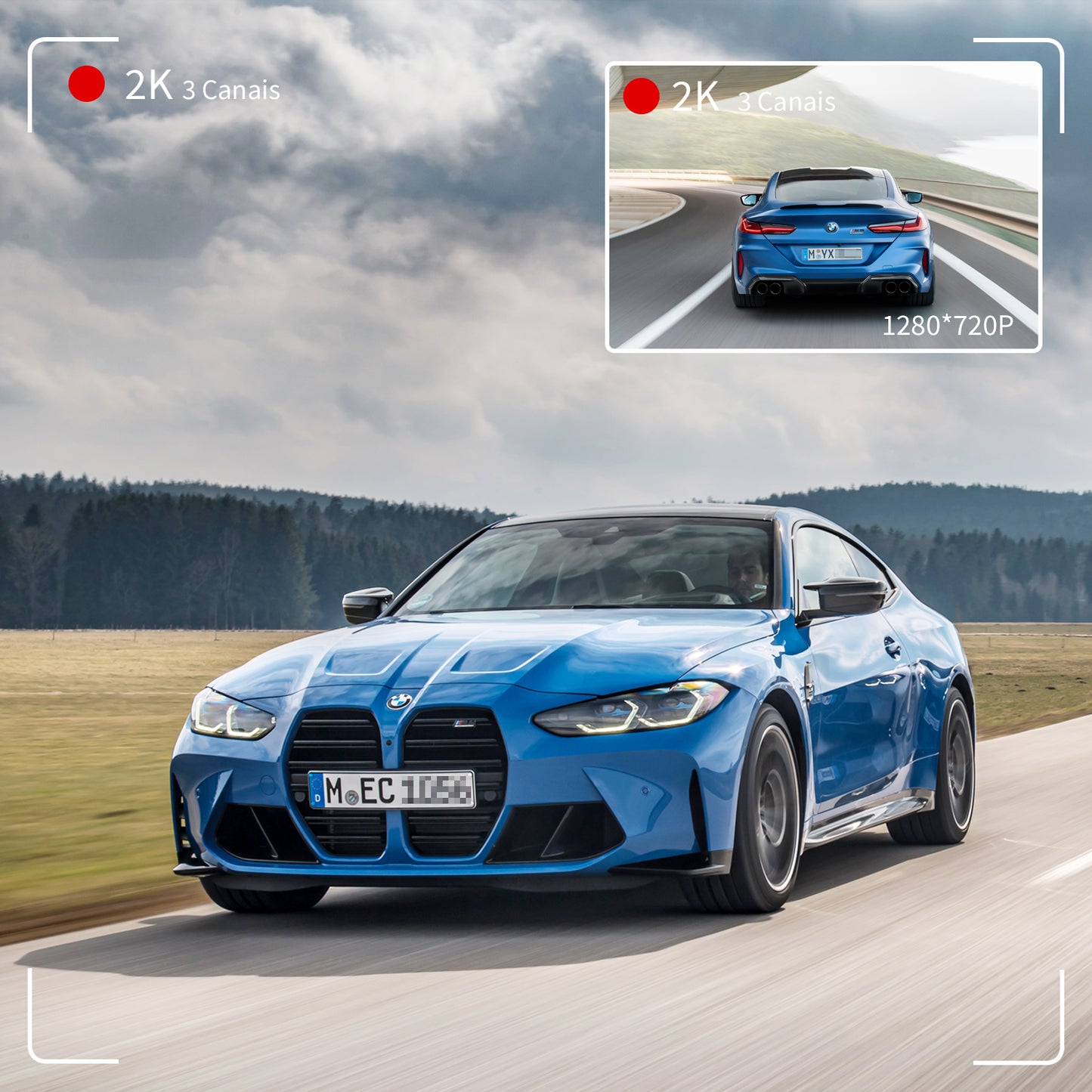 Camera Veicular Automotiva Dual Gravação Dashcam 32gb Wifi
